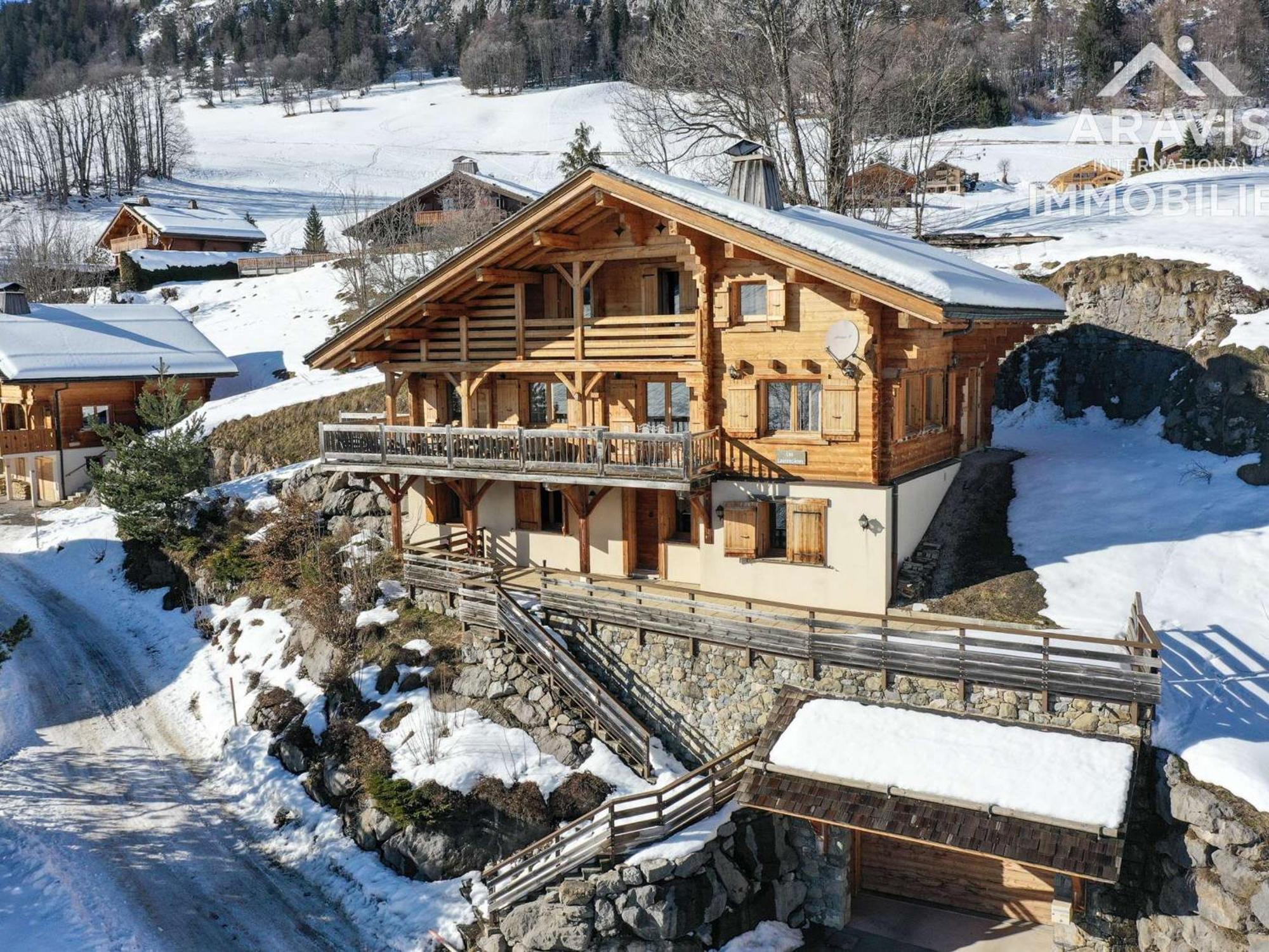 Chalet Independant Spacieux, 18 Pers, 7 Chambres, Wifi, Proche Commerces! - Fr-1-391-29 Le Grand-Bornand Zewnętrze zdjęcie